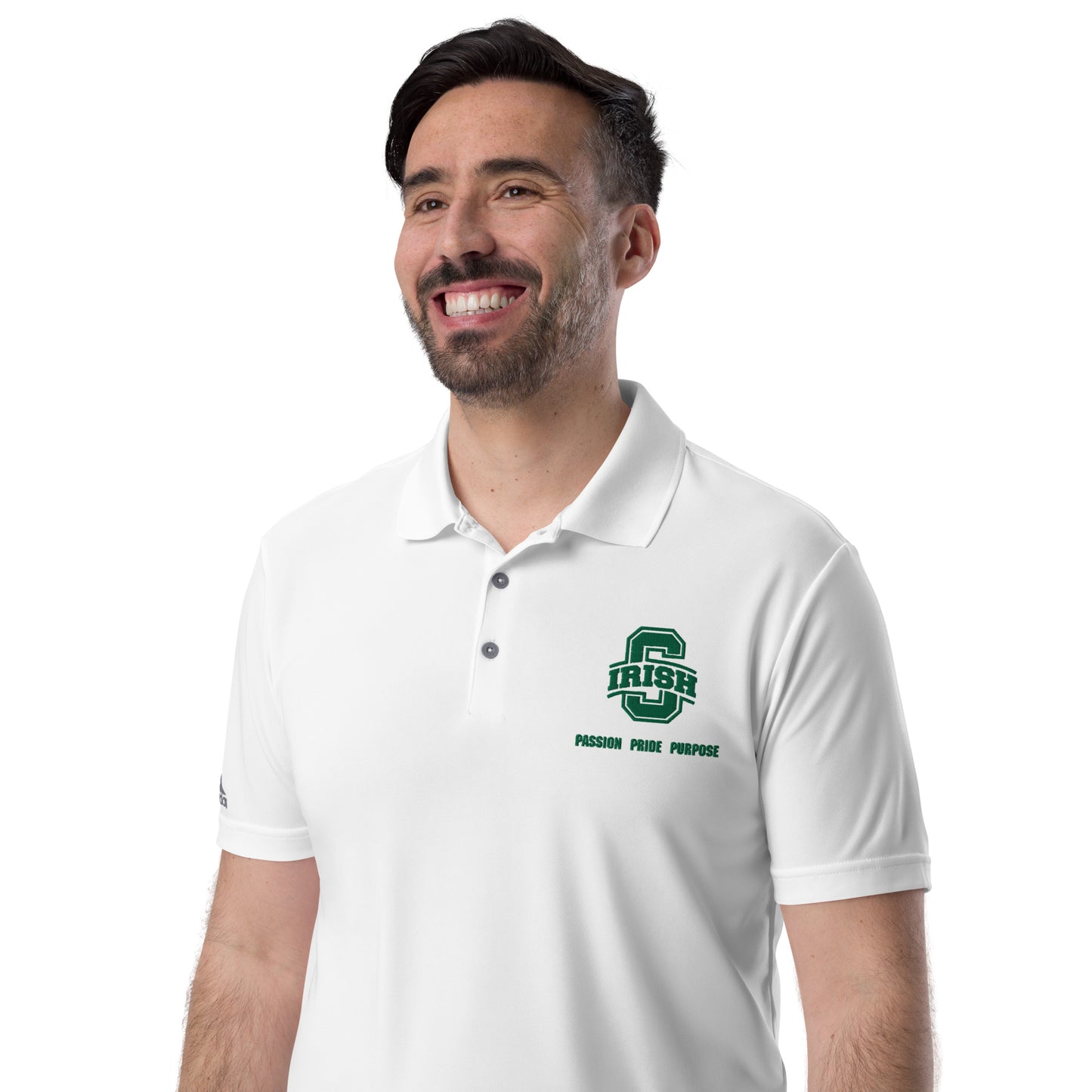 SCIOTO IRISH_PASSION PRIDE PURPOSE-adidas performance polo shirt