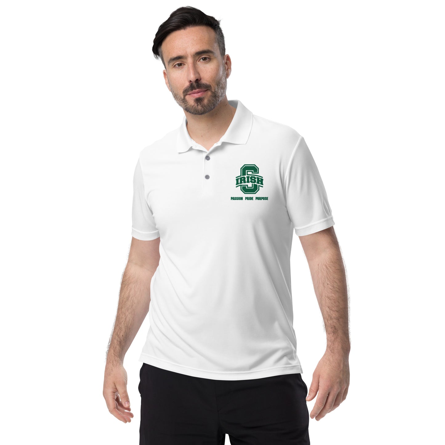 SCIOTO IRISH_PASSION PRIDE PURPOSE-adidas performance polo shirt