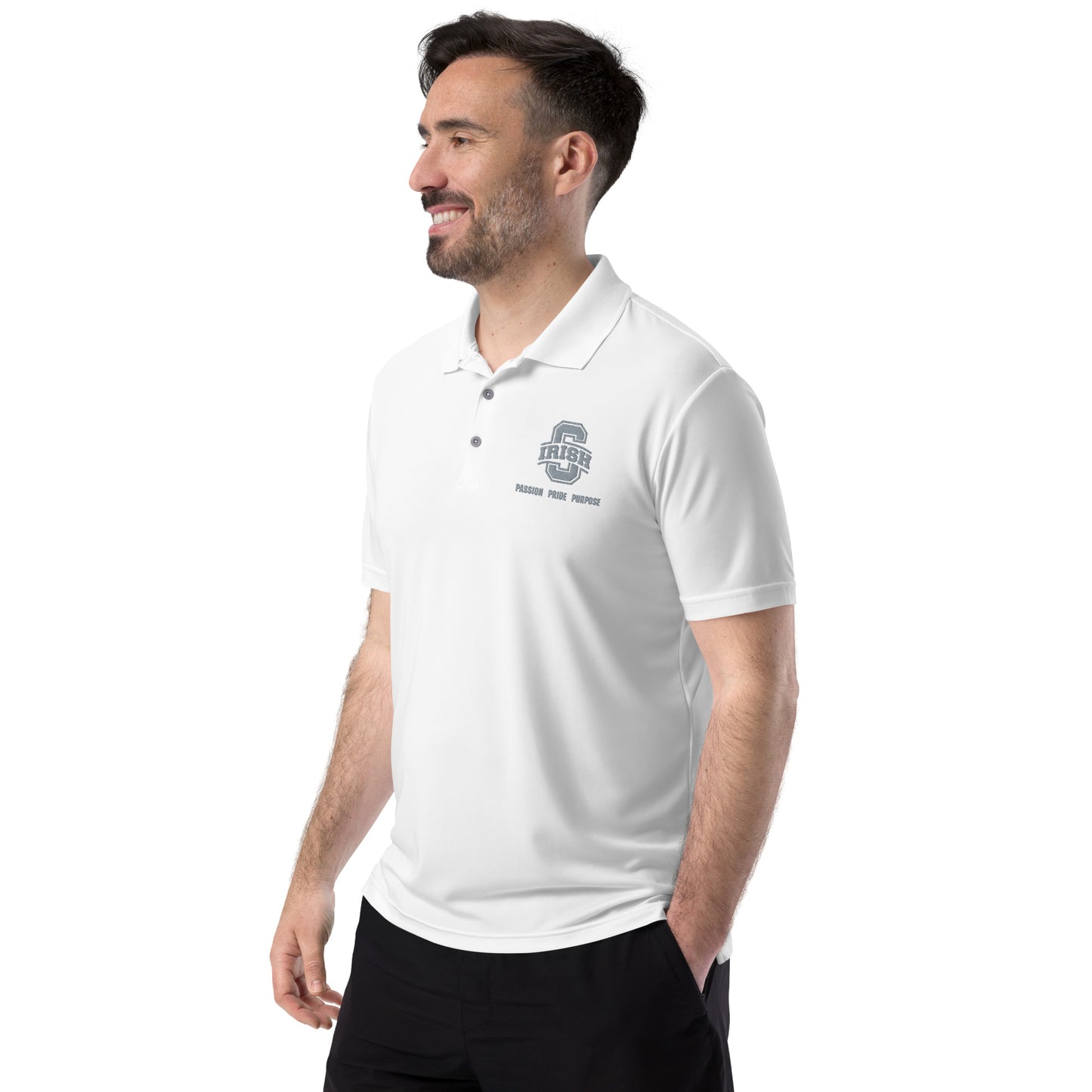 SCIOTO IRISH_PASSION PRIDE PURPOSE-adidas performance polo shirt