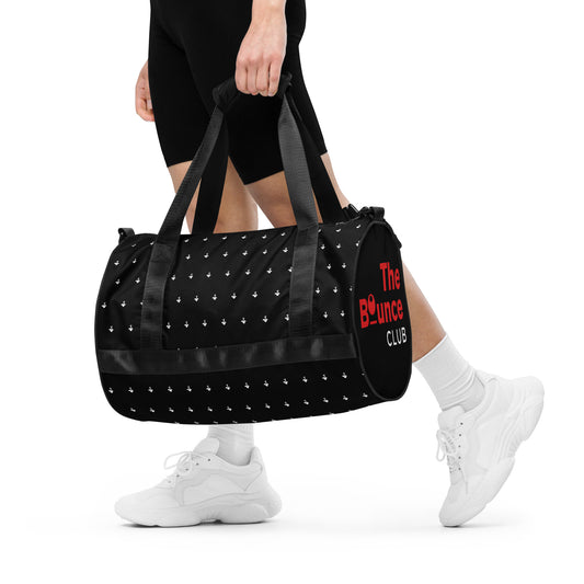 TBC icon pattern_The Bounce Club - (Mid-size)All-over print gym bag