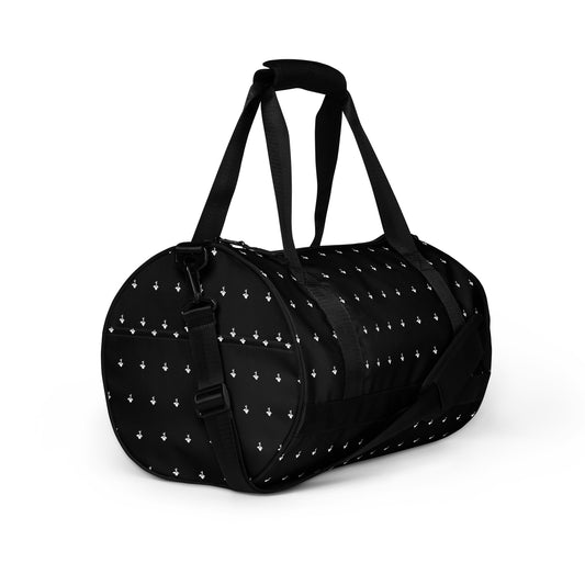 TBC icon pattern_The Bounce Club - (Mid-size)All-over print gym bag