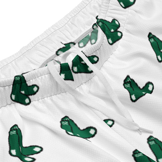 GREEN SOX icon pattern - Unisex mesh shorts