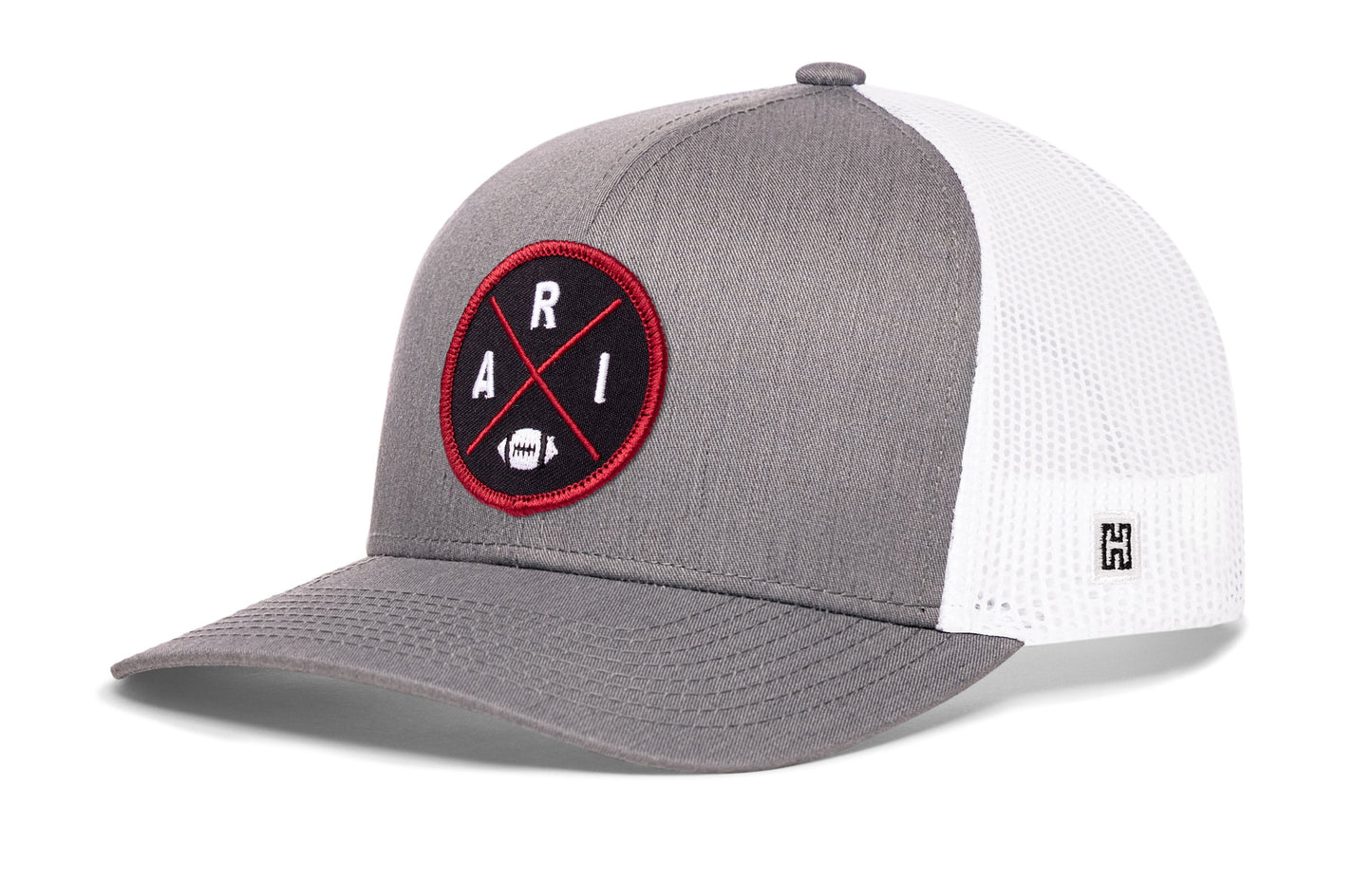 Arizona Trucker Hat  |  Black PHX X Football Snapback
