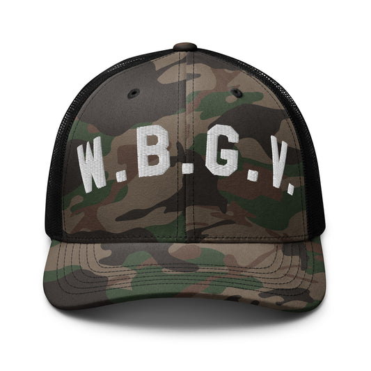 W.B.G.V.-Camouflage trucker hat