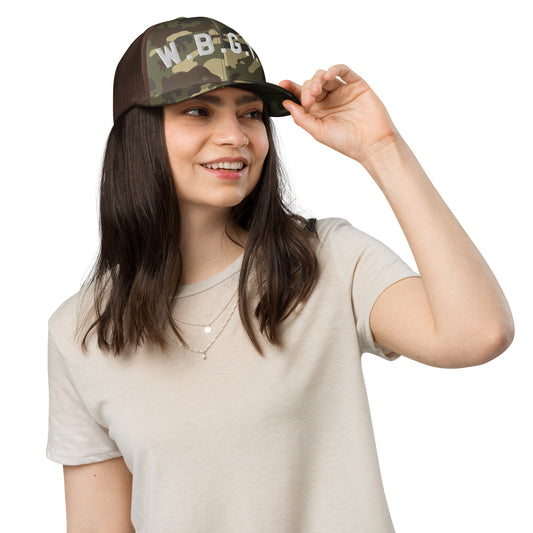 W.B.G.V.-Camouflage trucker hat