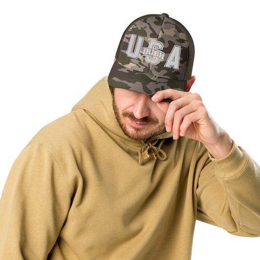 USA-SCIOTO LOGO SUBSTITUTION-Camouflage trucker hat
