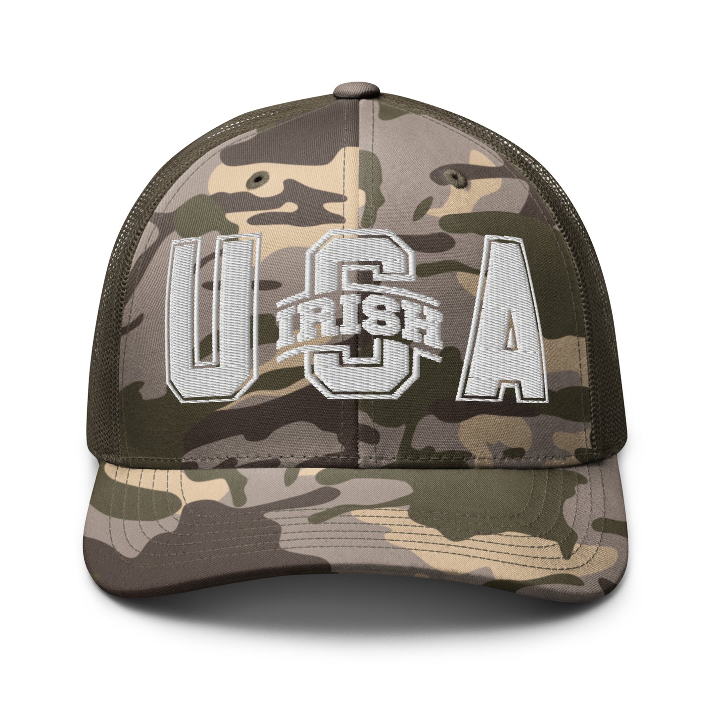 USA-SCIOTO LOGO SUBSTITUTION-Camouflage trucker hat