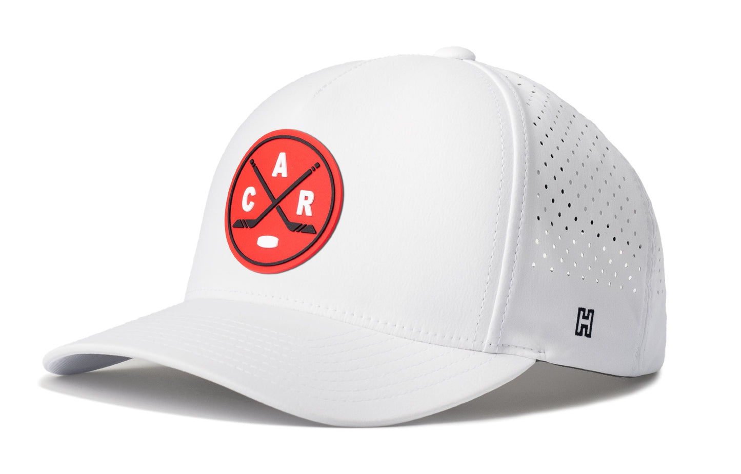 Carolina Hockey Performance 5-Panel Hat  |  Red CAR X Flexfit Snapback