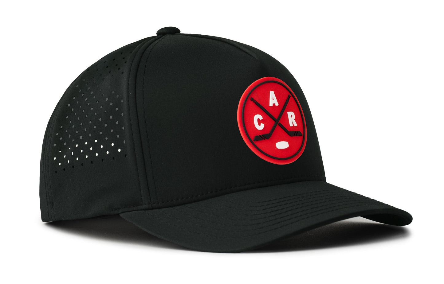 Carolina Hockey Performance 5-Panel Hat  |  Red CAR X Flexfit Snapback
