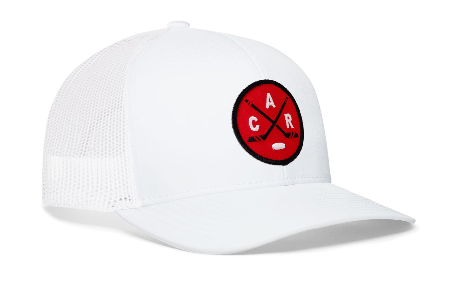 Carolina Hockey Trucker Hat  |  Red CAR X Snapback