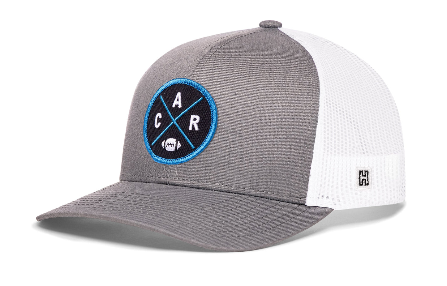 Carolina Trucker Hat  |  Black CAR X Football Snapback