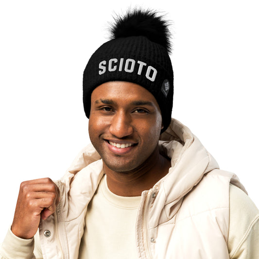 SCIOTO-Columbia pom-pom beanie