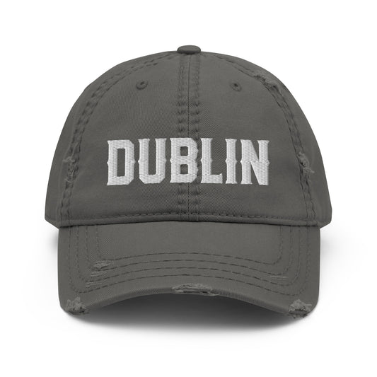 DUBLIN- Fan Favorite Distressed Dad Hat