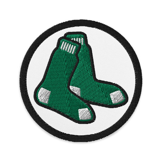 GREEN SOX icon-Embroidered patches