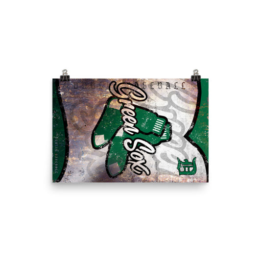 DUBLIN GREEN SOX_VINTAGE WALL-Poster