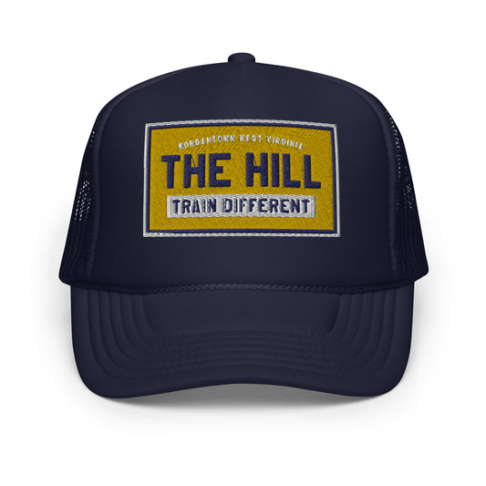 THE HILL_TRAIN DIFFERENT_MORGANTOWN WEST VIRGINIA-Foam trucker hat