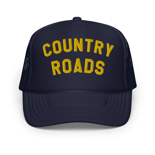 COUNTRY ROADS (arched type)-Foam trucker hat