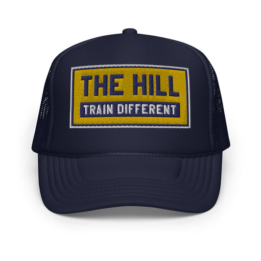 THE HILL_TRAIN DIFFERENT_MORGANTOWN WEST VIRGINIA-Foam trucker hat