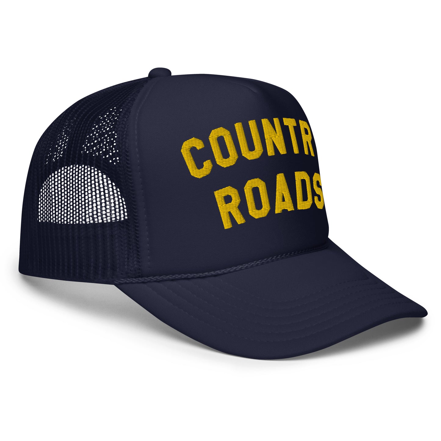 COUNTRY ROADS (arched type)-Foam trucker hat