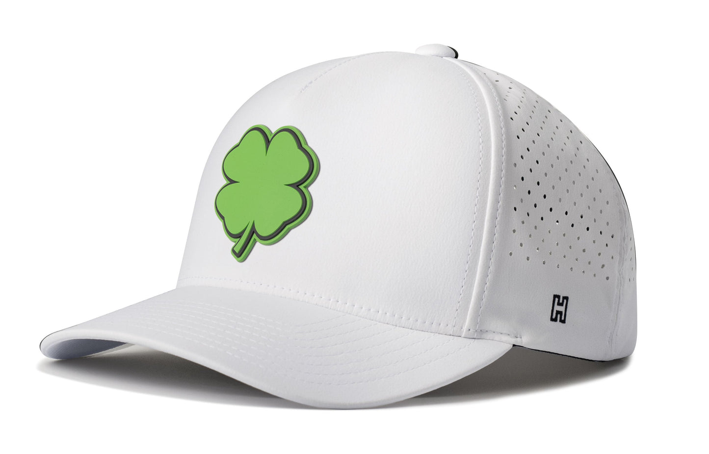 Four Leaf Clover Performance 5-Panel Hat  |  St. Patrick's Day Flexfit Snapback