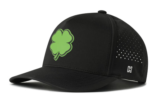 Four Leaf Clover Performance 5-Panel Hat | St. Patrick's Day Flexfit Snapback