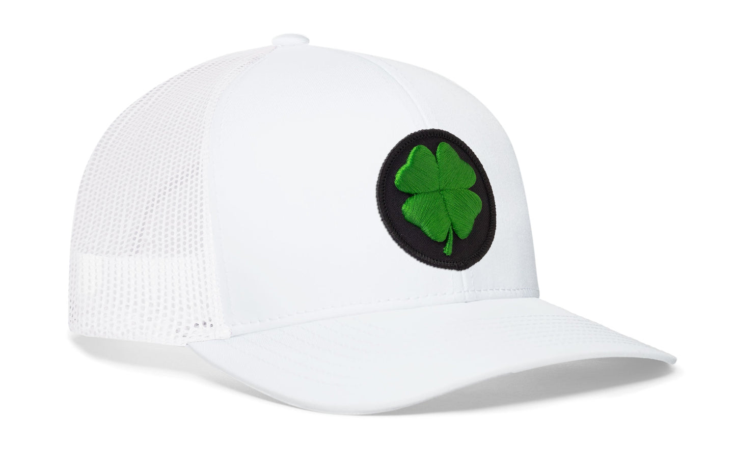 Four Leaf Clover Trucker Hat  |  St. Patrick's Day Snapback