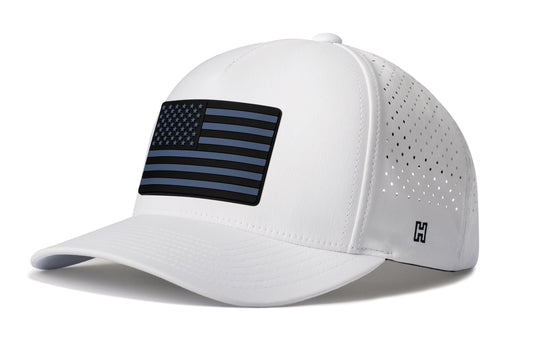 American Flag Performance 5-Panel Hat | Usa Tactical Flexfit® Snapback