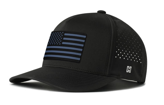 American Flag Performance 5-Panel Hat | Usa Tactical Flexfit® Snapback