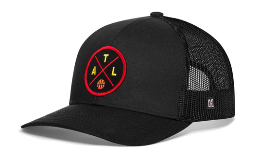 Atlanta Trucker Hat | ATL X Basketball Snapback