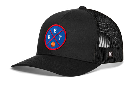 Detroit Trucker Hat | DET X Basketball Snapback