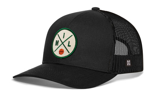 Milwaukee Trucker Hat | MIL X Basketball Snapback