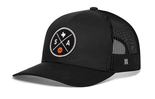 San Antonio Trucker Hat | SA X Basketball Snapback