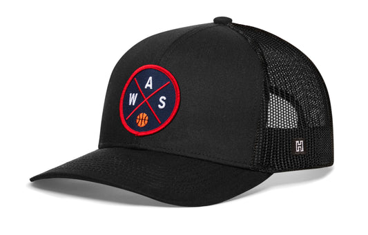 Washington DC Trucker Hat | WAS X Basketball Snapback