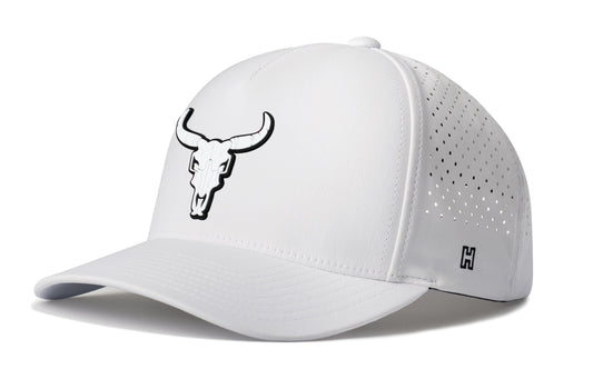 Bull Skull Performance 5-Panel Hat | Steer Flexfit® Snapback