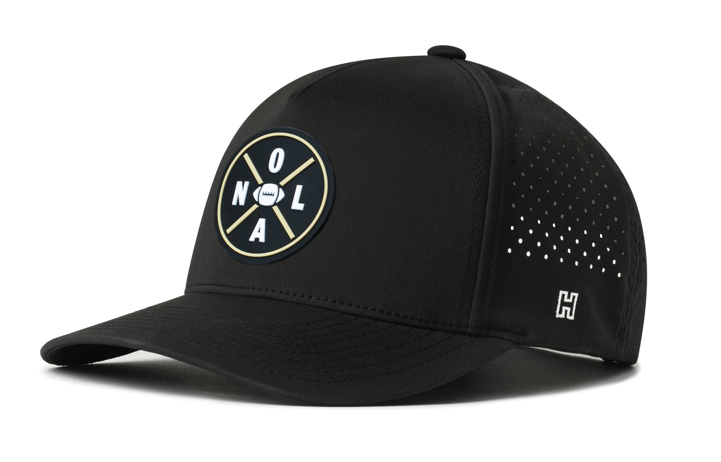 New Orleans Football Performance 5-Panel Hat  |  NOLA X Flexfit® Snapback