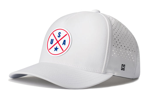 USA Performance 5-Panel Hat | America Red, White And Blue Flexfit® Snapback
