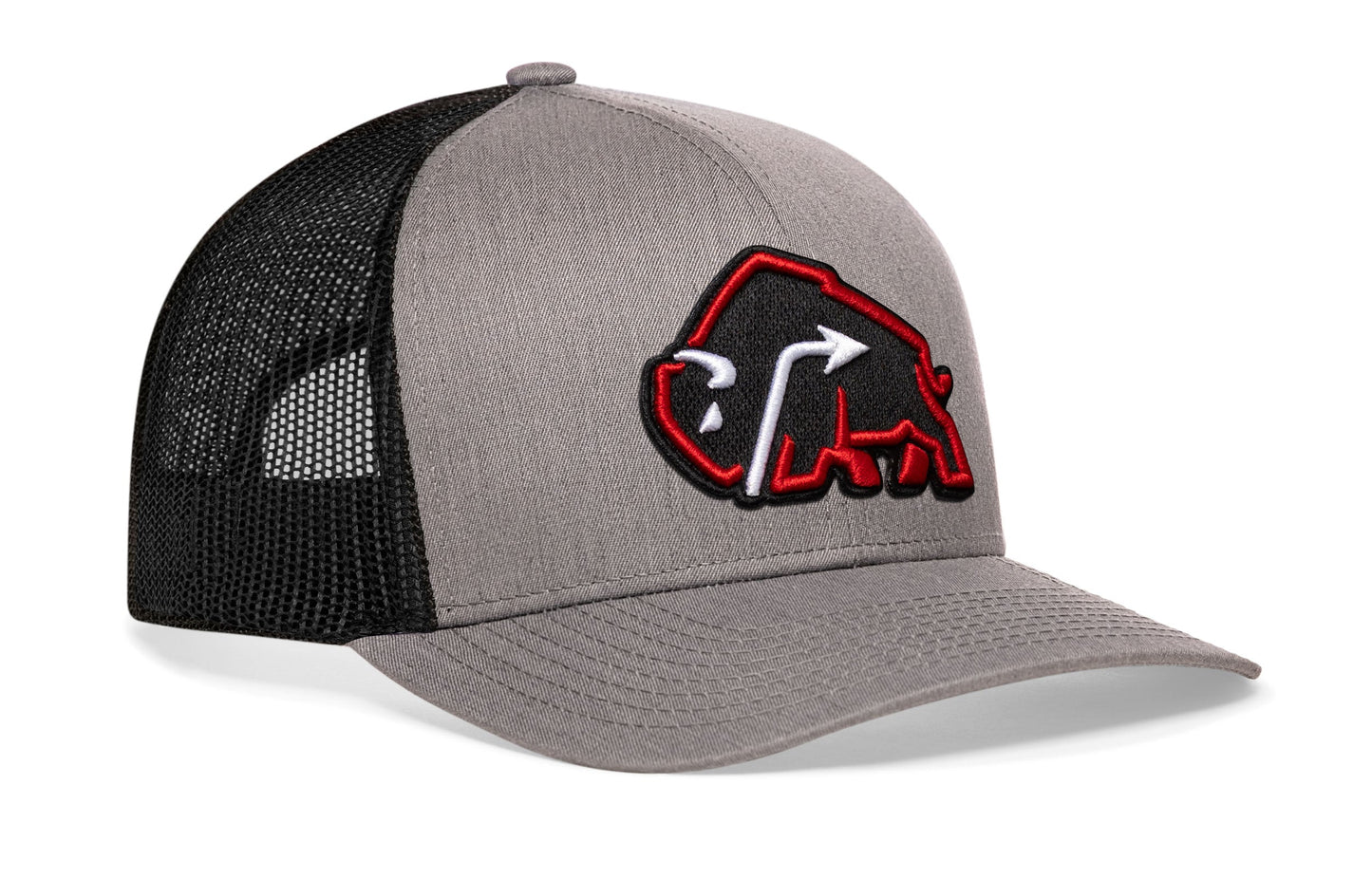 JBR x Haka Red Bison Trucker Hat  |  Buffalo Snapback