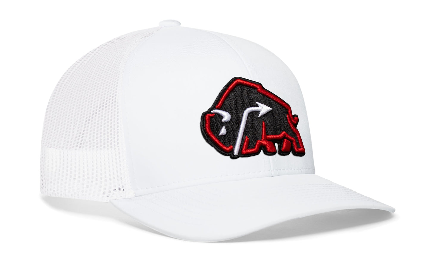 JBR x Haka Red Bison Trucker Hat  |  Buffalo Snapback