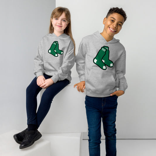 GREEN SOX icon-Kids fleece hoodie
