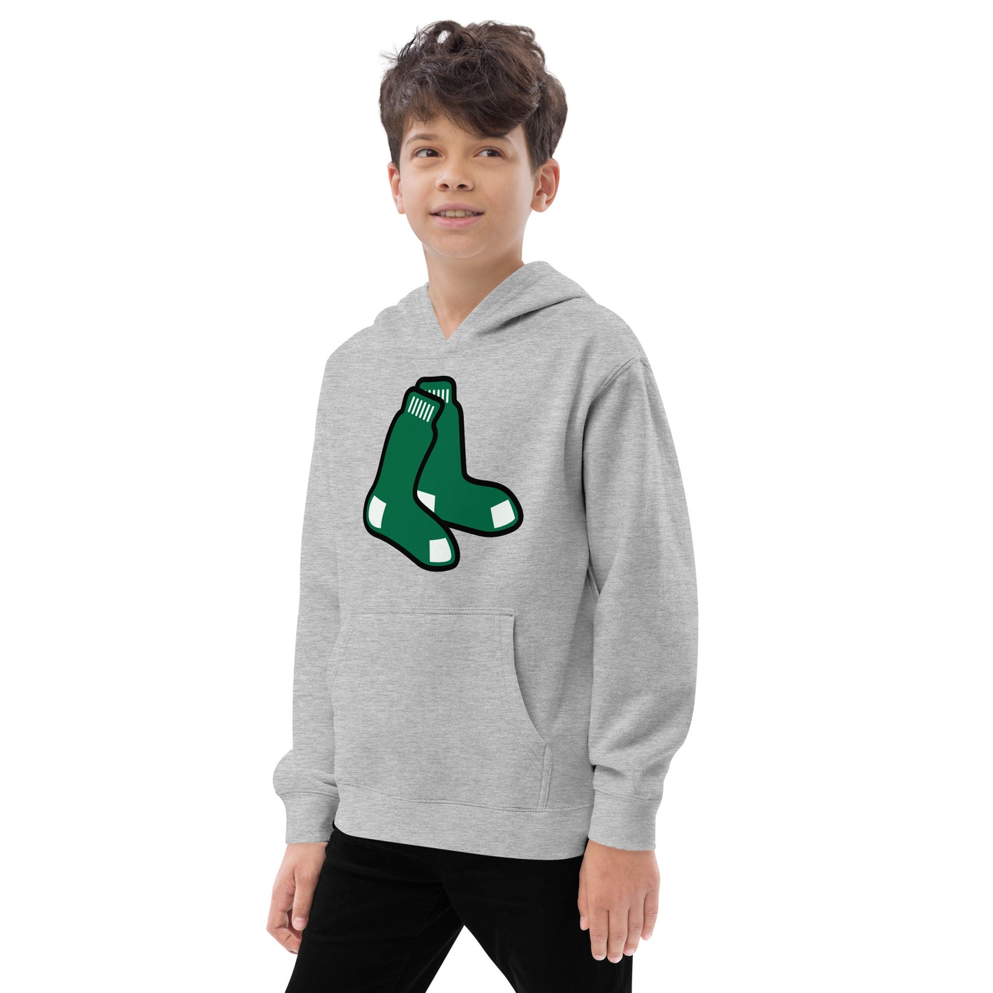 GREEN SOX icon-Kids fleece hoodie
