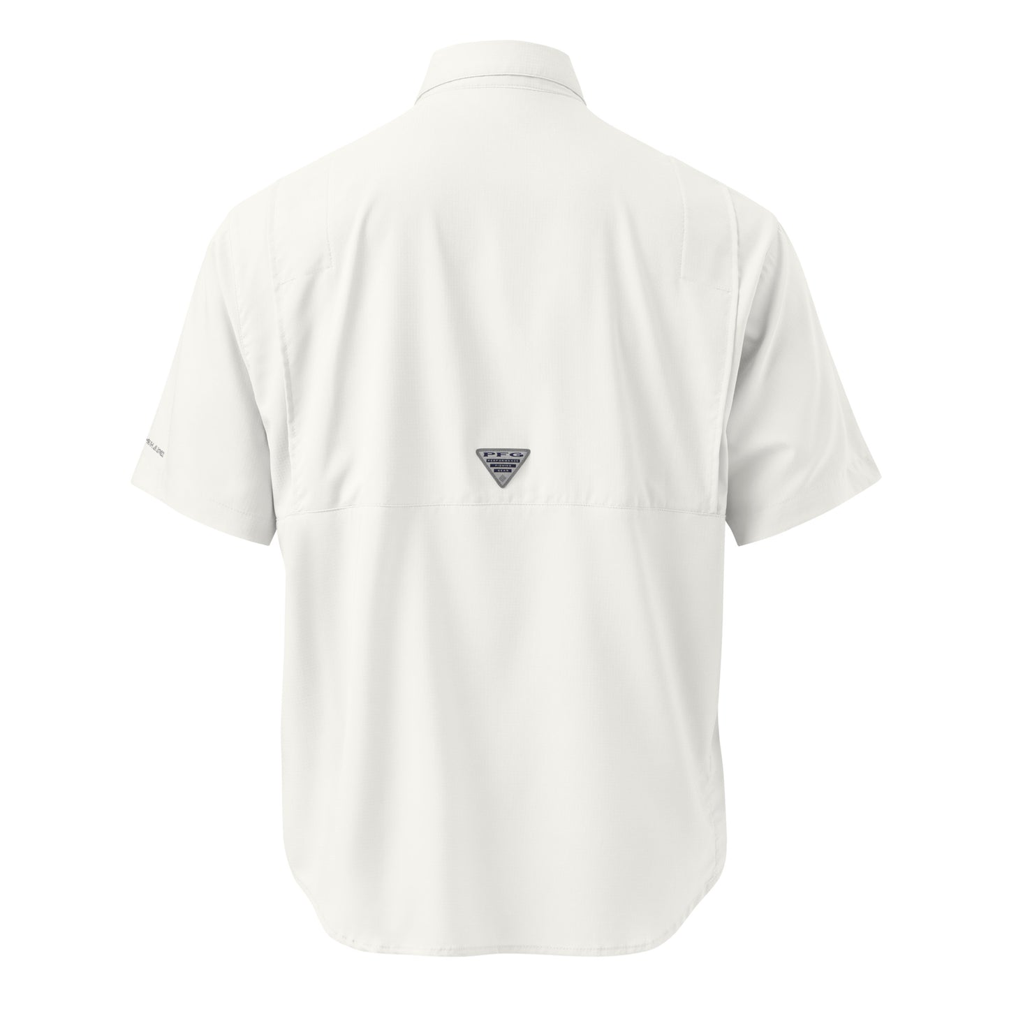 SCIOTO Block S logo_IRISIH-Men’s Columbia short sleeve button shirt