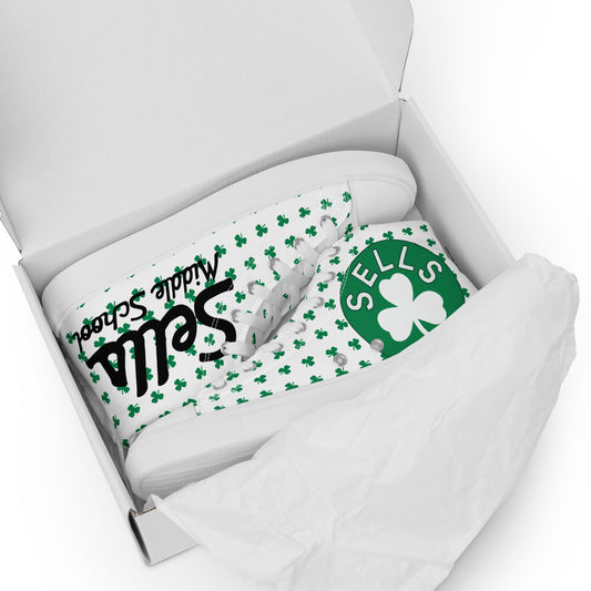 SELLS MIDDLE SCHOOL_PRINCIPLE SACHTLEBEN_GRAY-Men’s high top canvas shoes