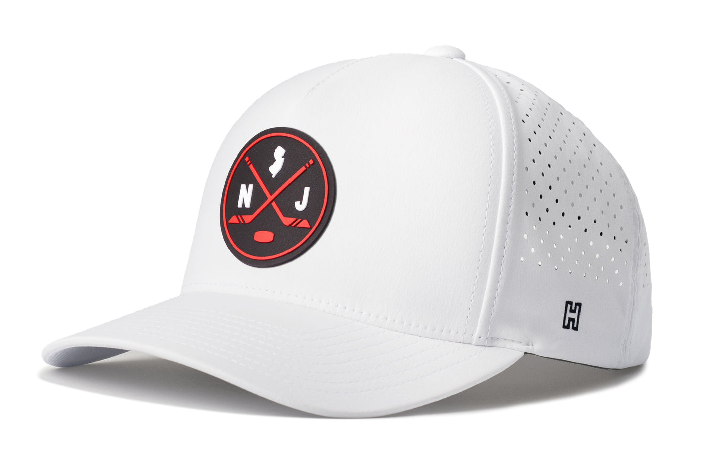 New Jersey Hockey Performance 5-Panel Hat  |  NJ X Flexfit Snapback