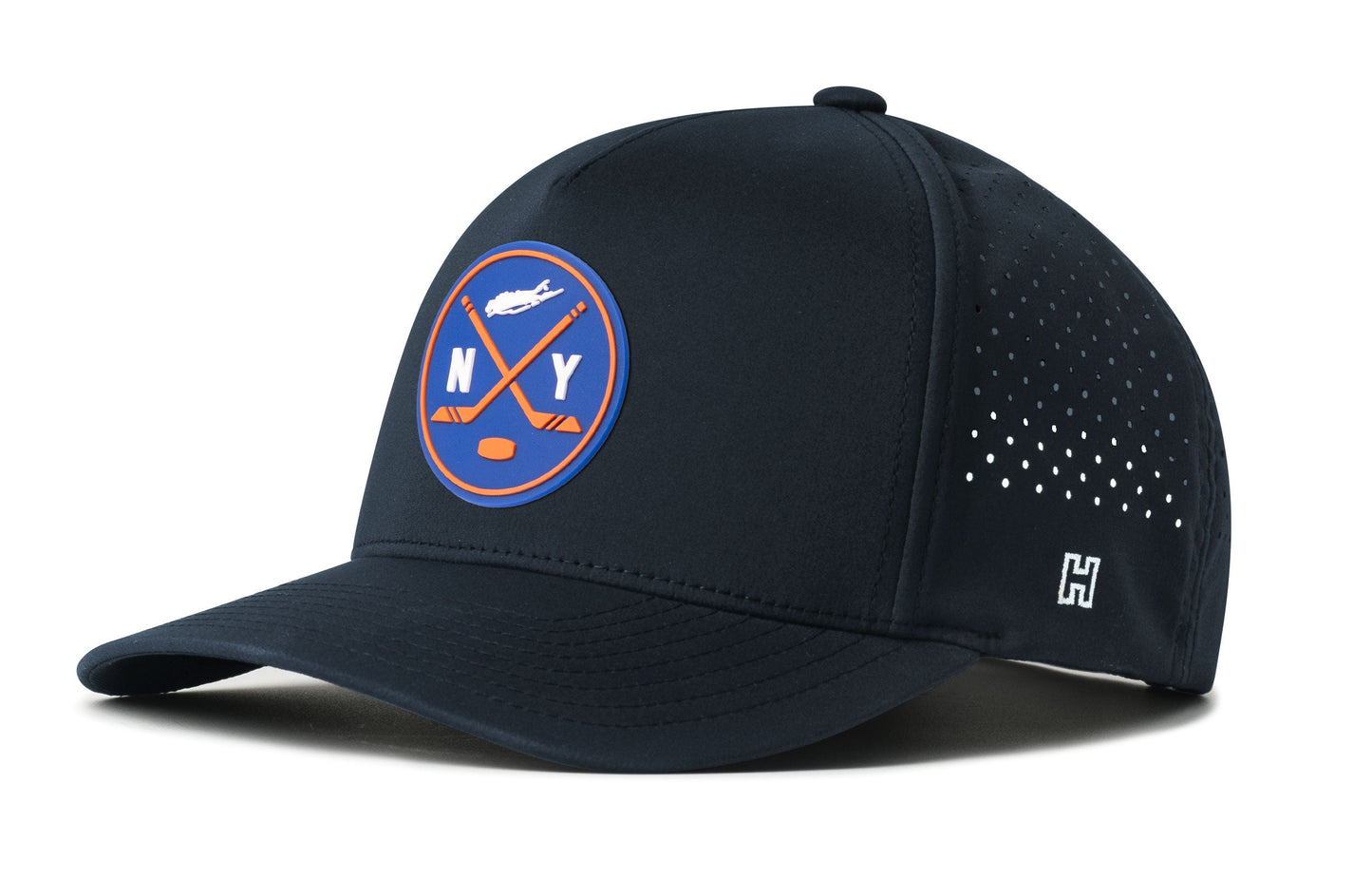 New York Hockey Performance 5-Panel Hat  |  Long Island NY X Flexfit Snapback