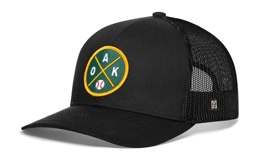 Oakland Baseball Trucker Hat | OAK X Snapback