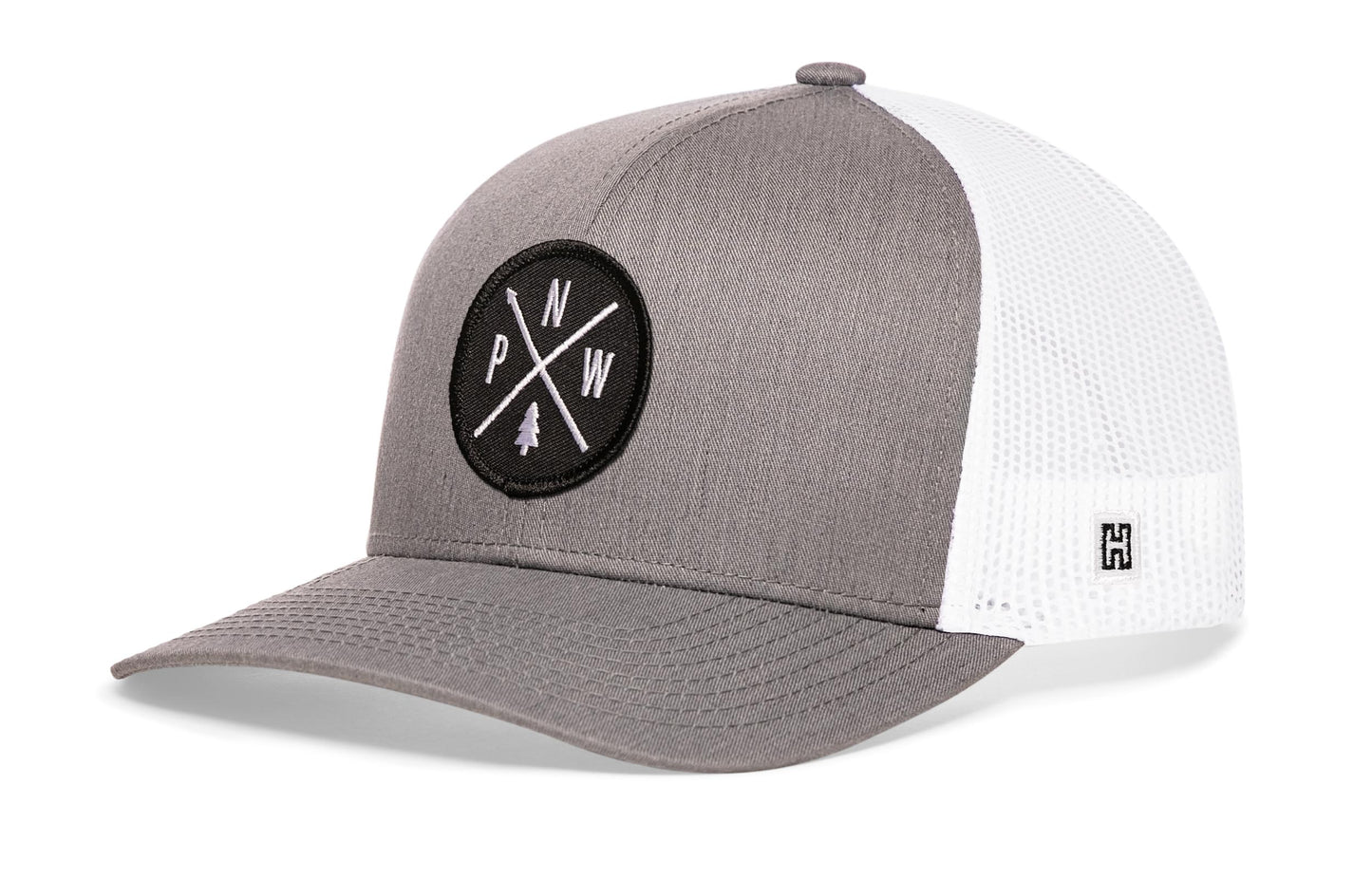 PNW Trucker Hat  |  Black PNW X Snapback