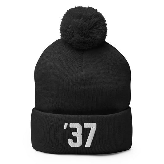 ’37-Pom-Pom Beanie