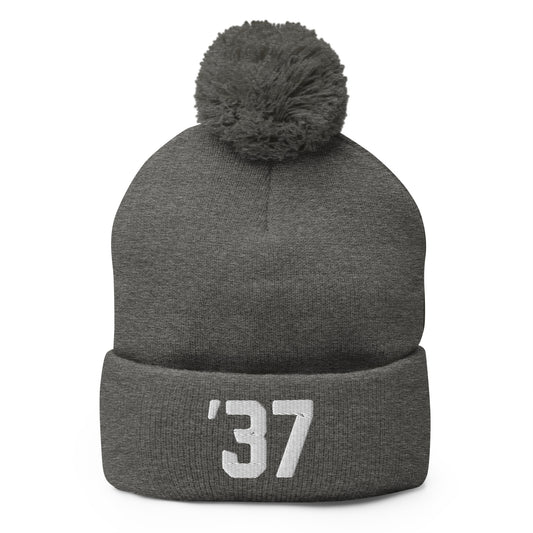 ’37-Pom-Pom Beanie