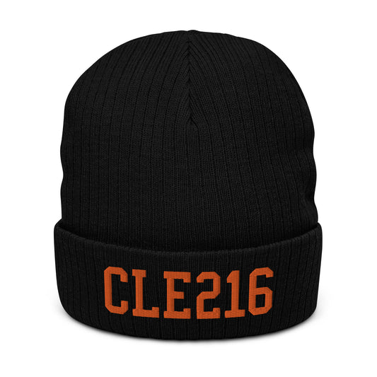 CLE216- Ribbed knit beanie