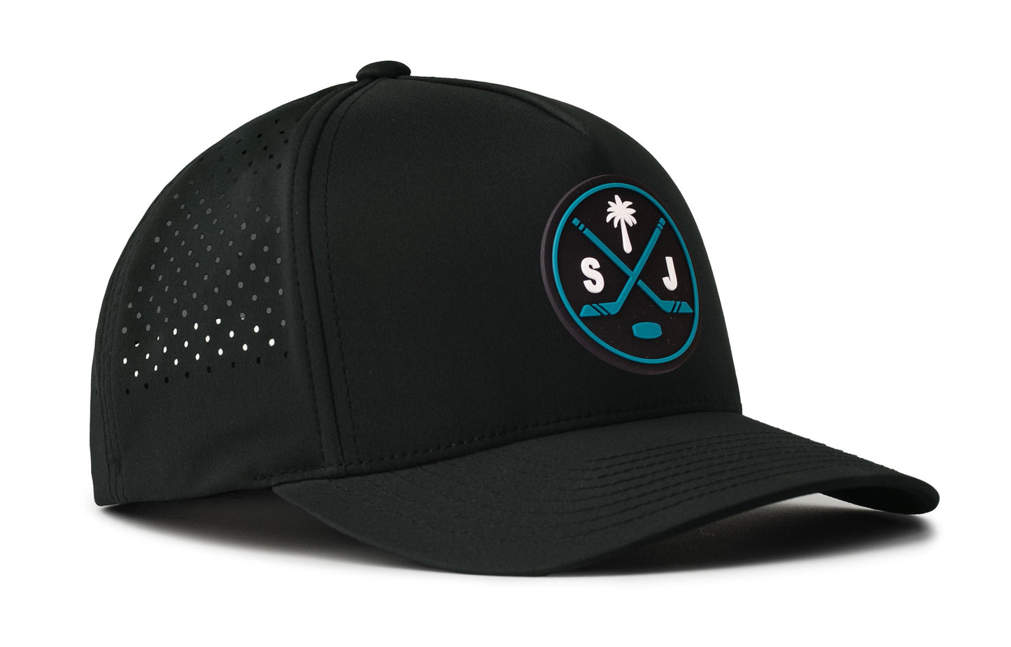 San Jose Hockey Performance 5-Panel Hat  |  SJ X Flexfit Snapback
